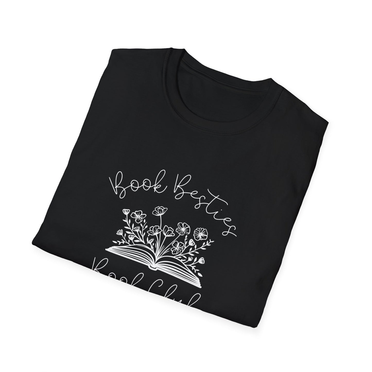 Book Besties BLACK Softstyle T-Shirt