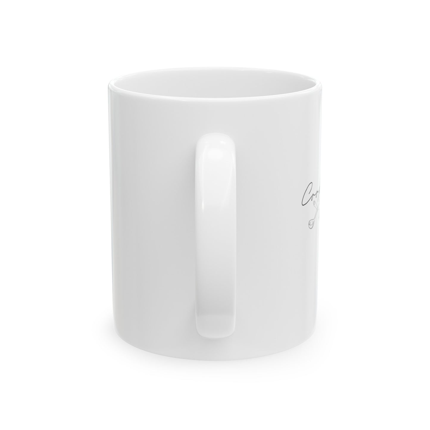 Cookin' & Bookin' Ceramic Mug, (11oz, 15oz)