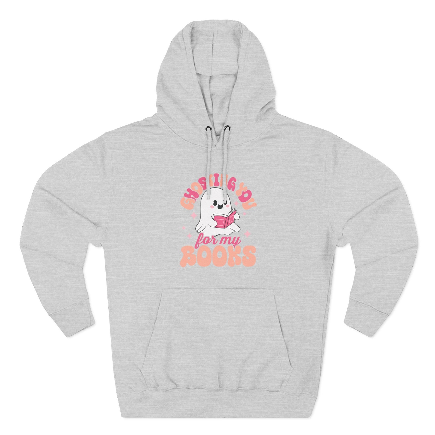 Ghosting You For My Books Fleece Hoodie