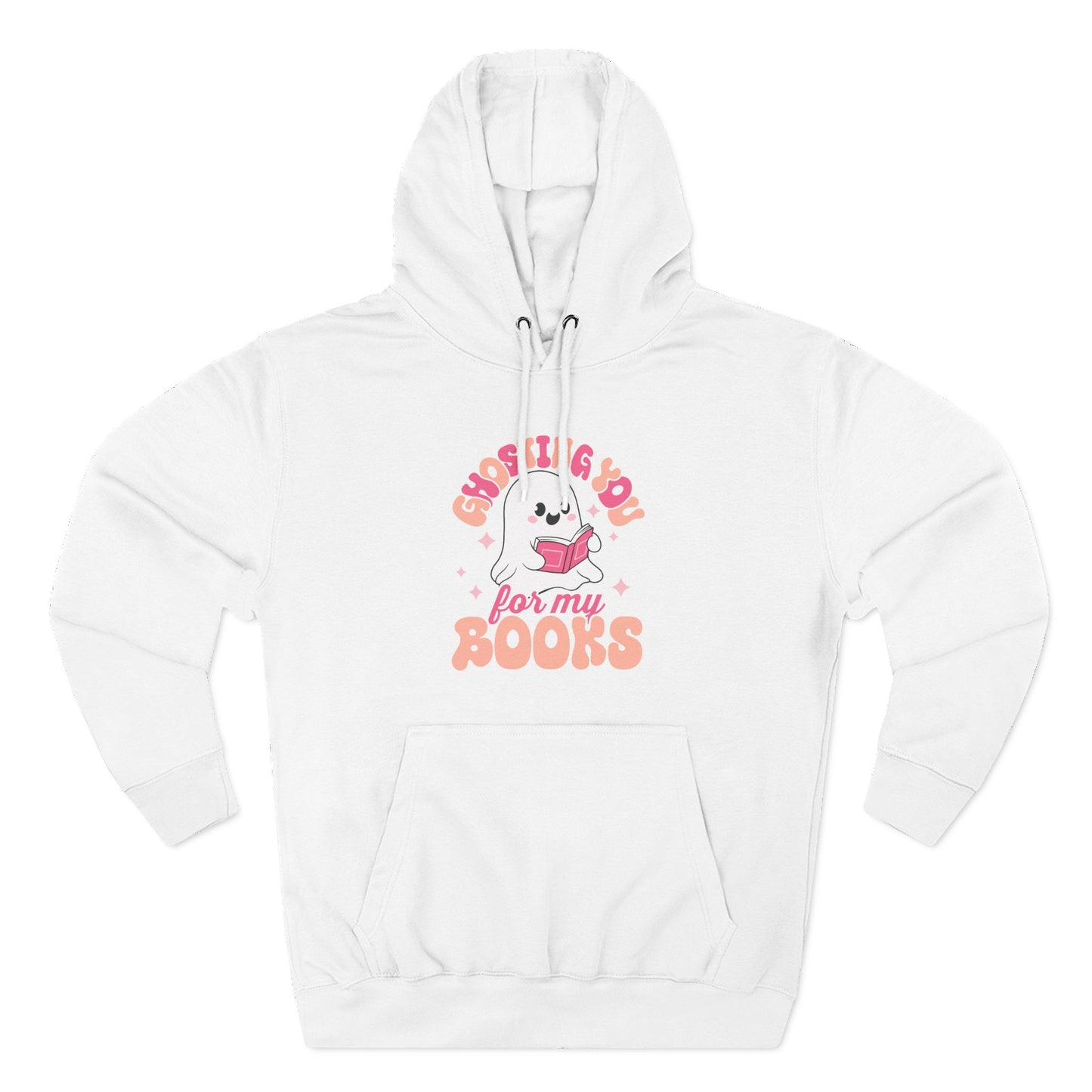 Ghosting You For My Books Fleece Hoodie
