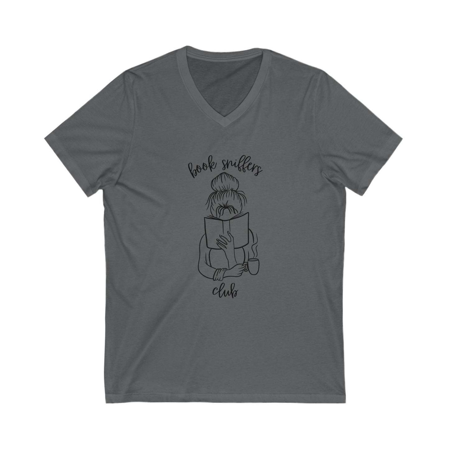 Book Sniffers Club Short Sleeve V-Neck Tee