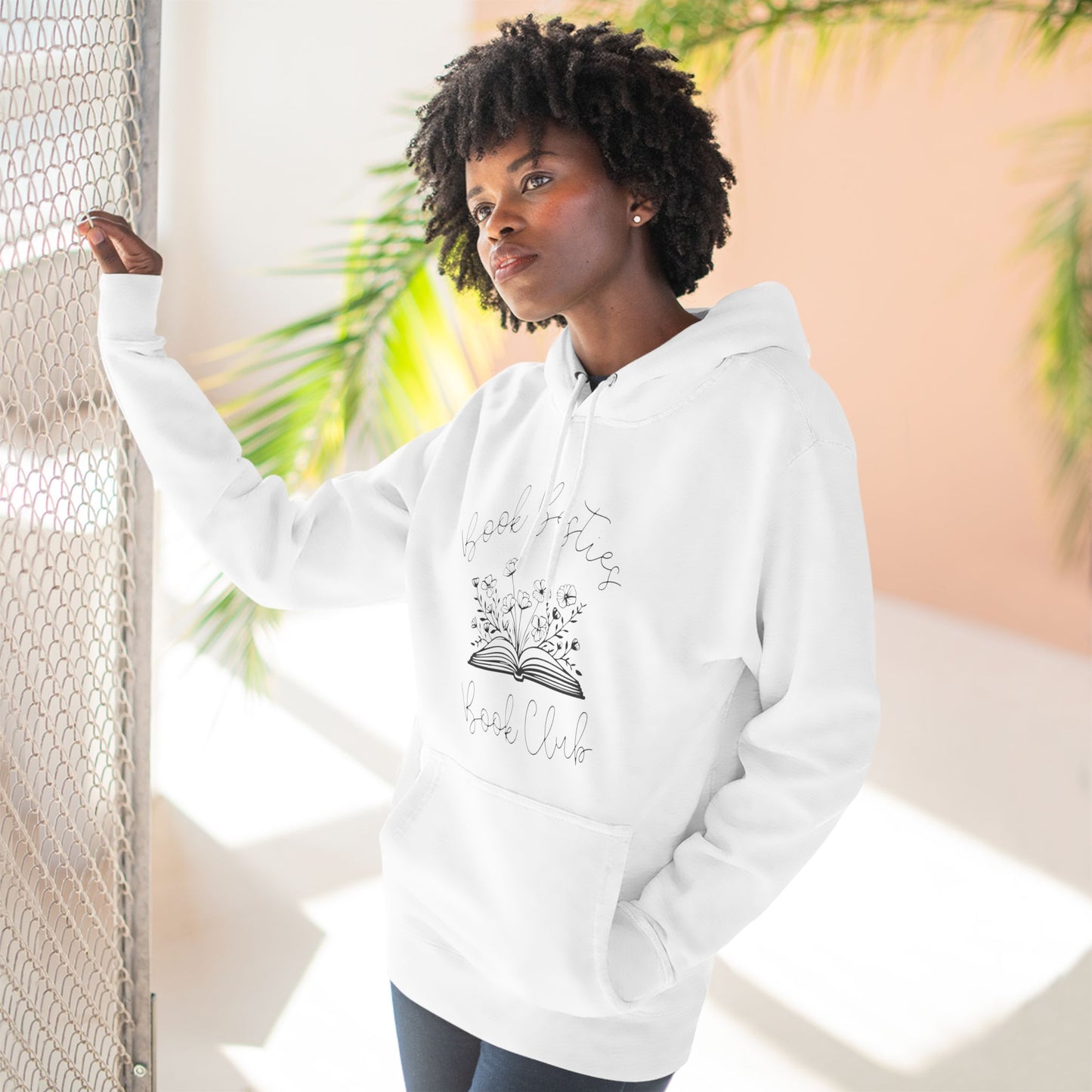 Book Besties Book Club Fleece Hoodie S-3XL