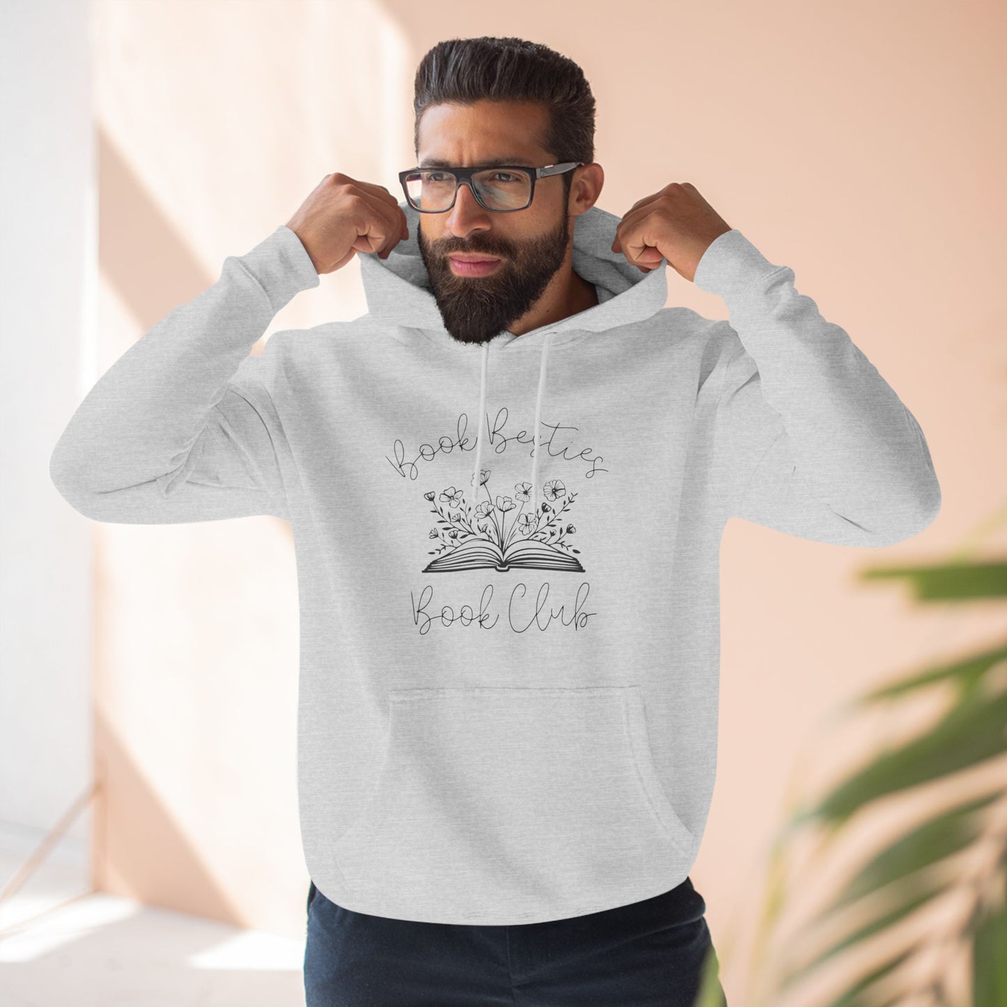 Book Besties Book Club Fleece Hoodie S-3XL