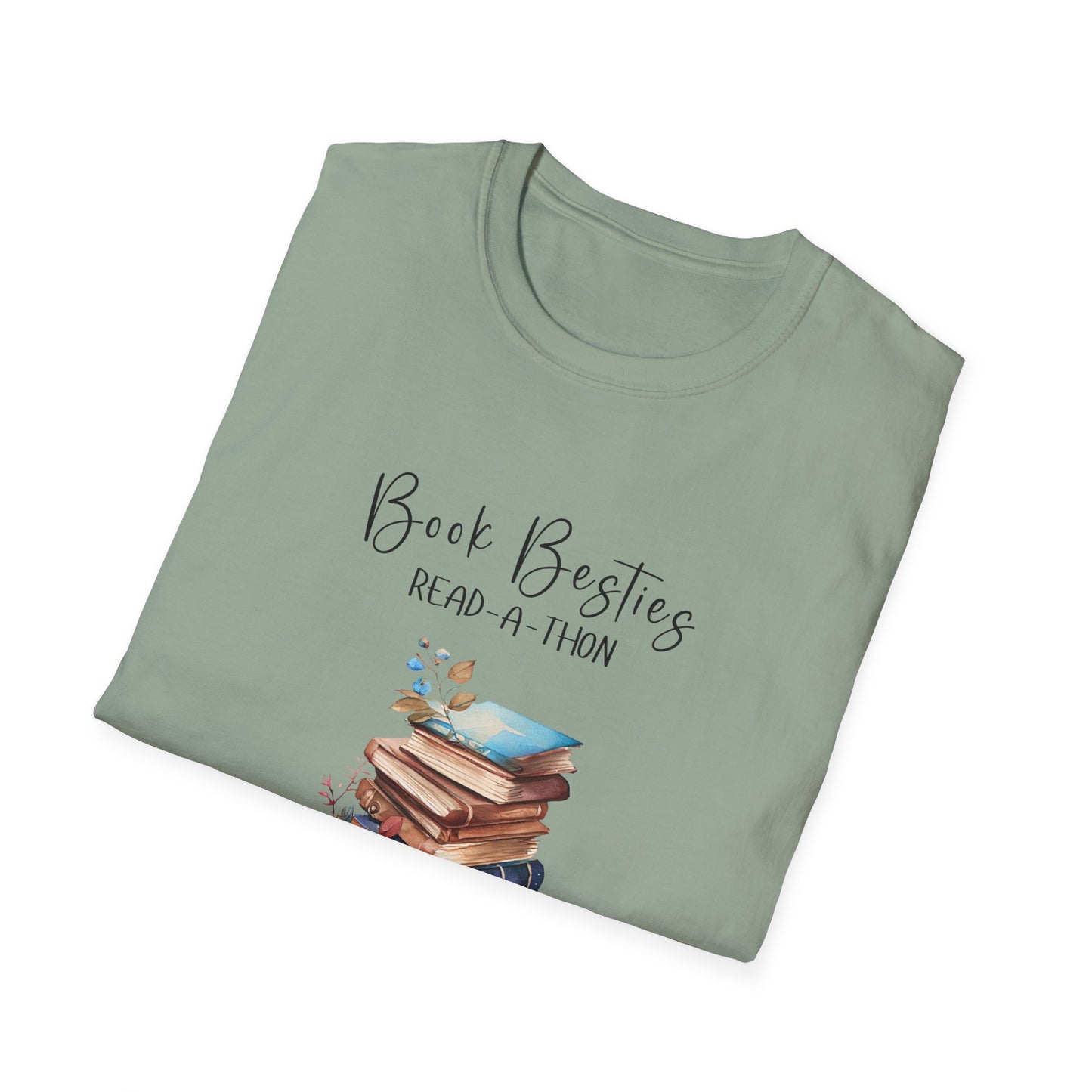 Book Besties Read-A-Thon Softstyle T-Shirt XS-5XL