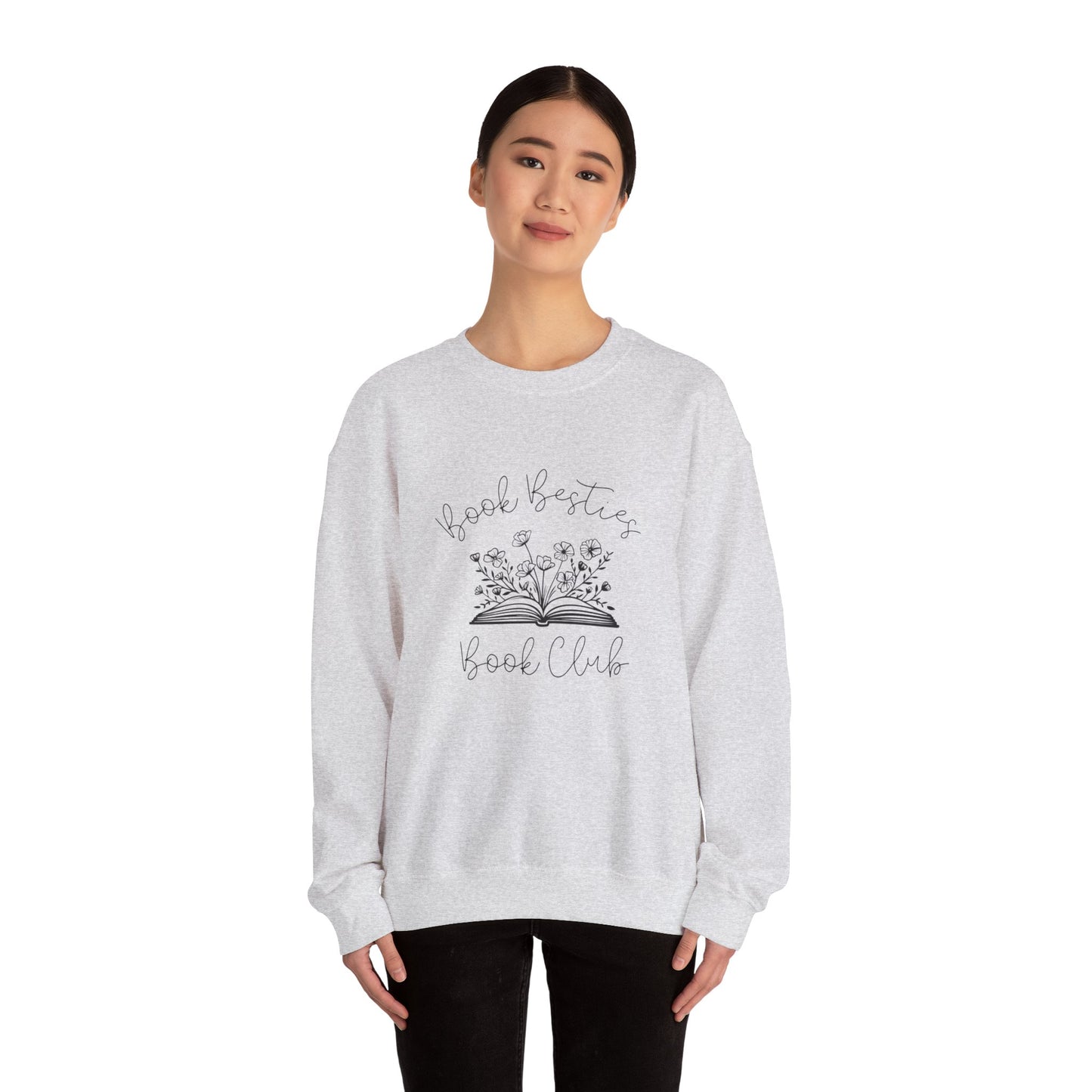 Book Besties Book Club Crewneck Sweatshirt S-5XL
