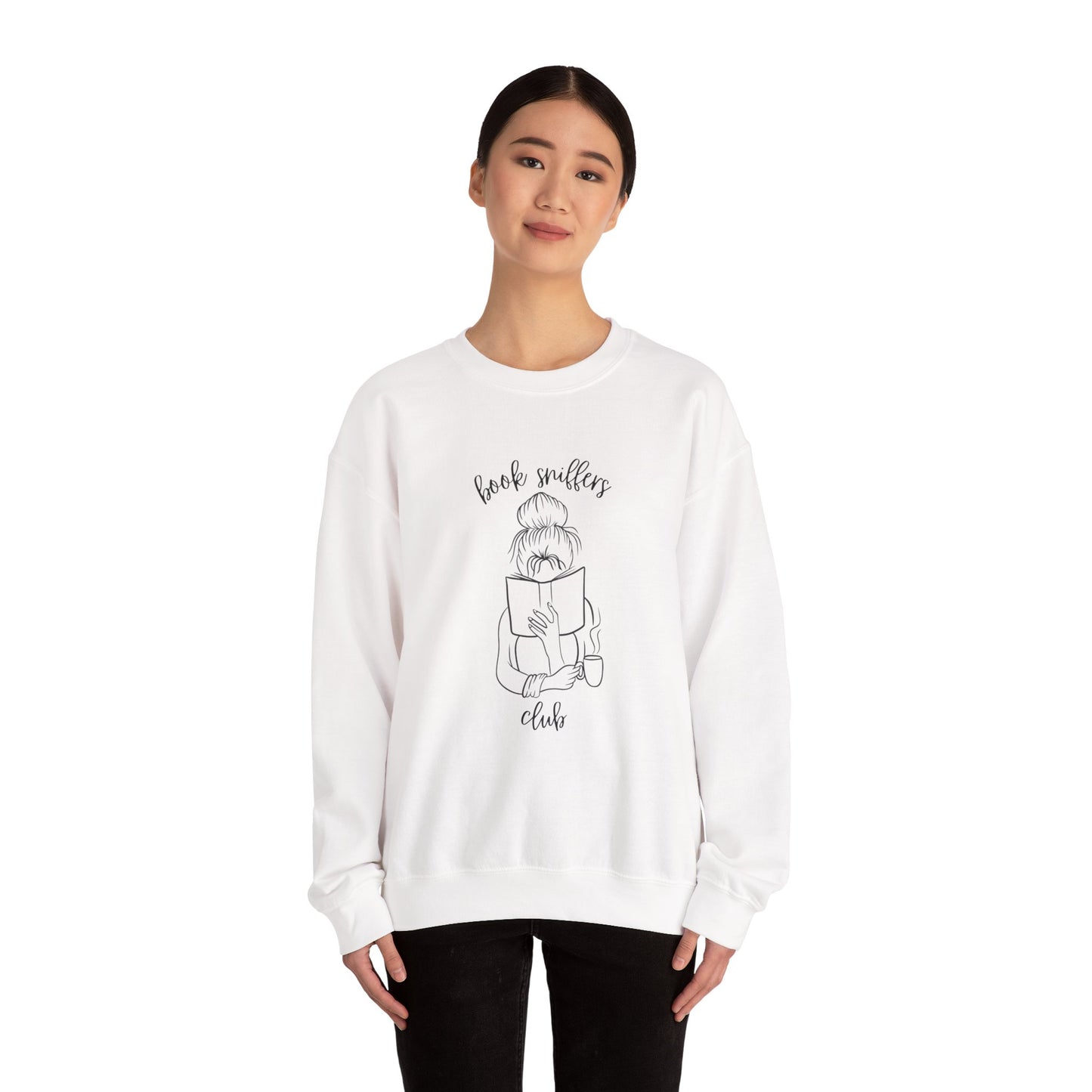 Book Sniffers Club Unisex Heavy Blend™ Crewneck Sweatshirt