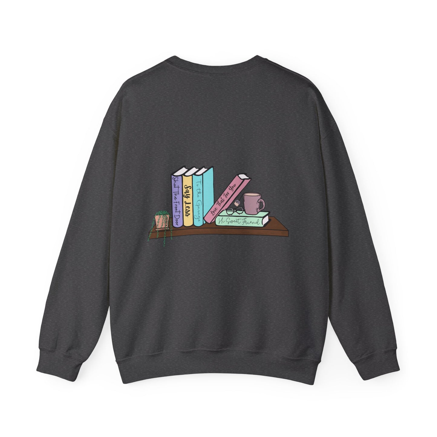Books & Catchphrases Unisex Heavy Blend™ Crewneck Sweatshirt S-5XL