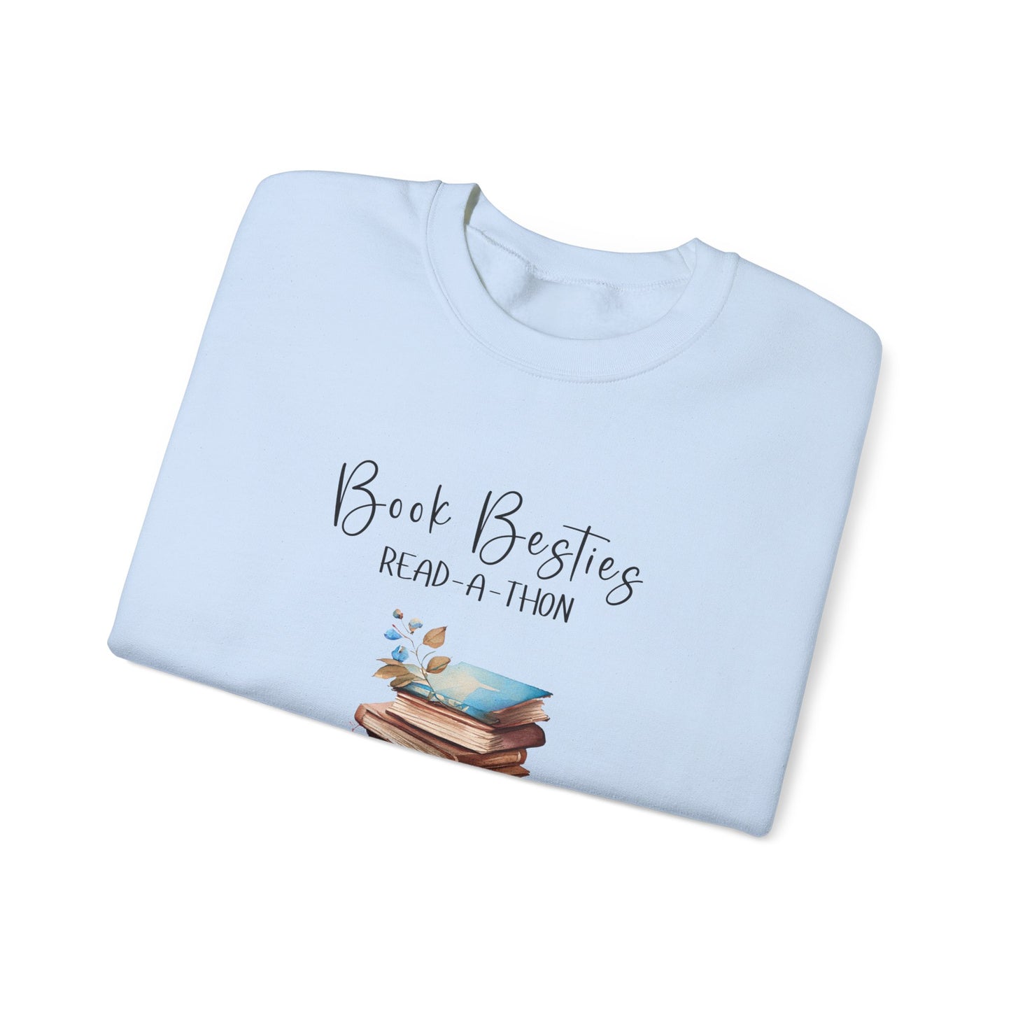 Book Besties Read-A-Thon Crewneck Sweatshirt S-5XL