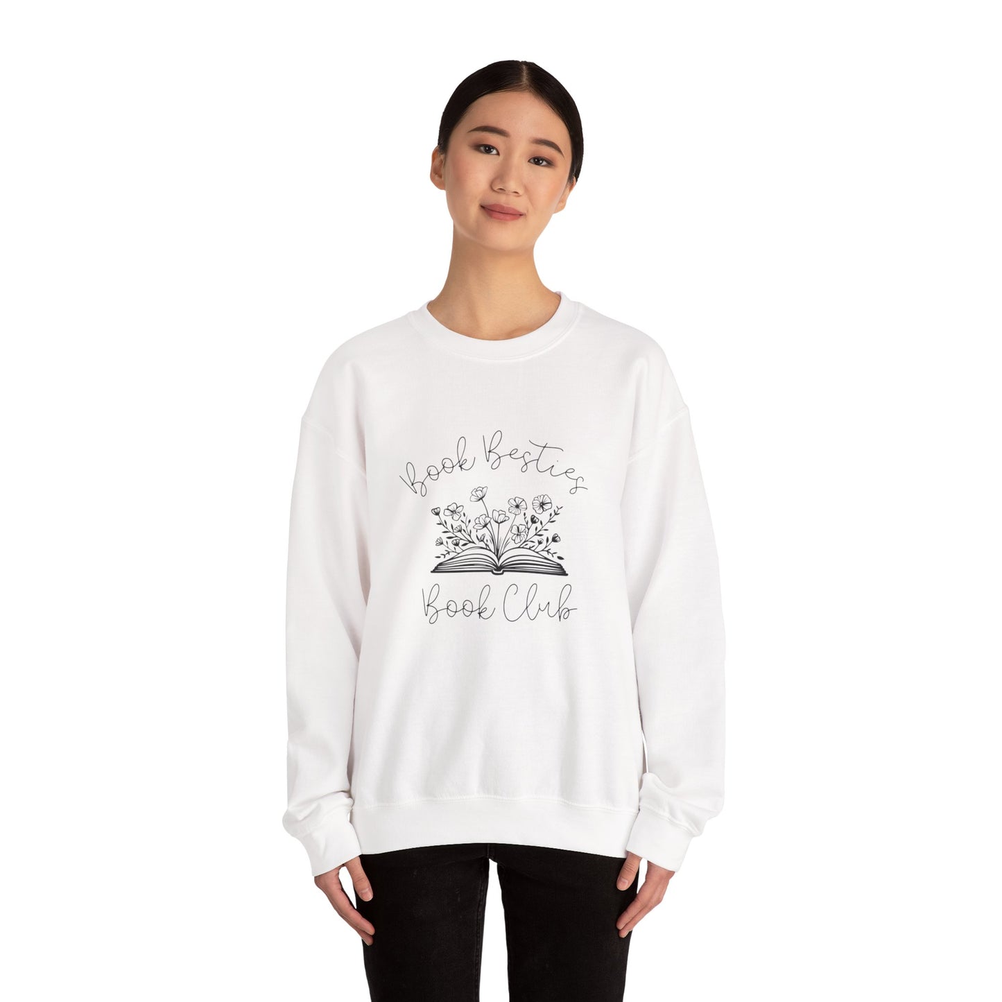 Book Besties Book Club Crewneck Sweatshirt S-5XL