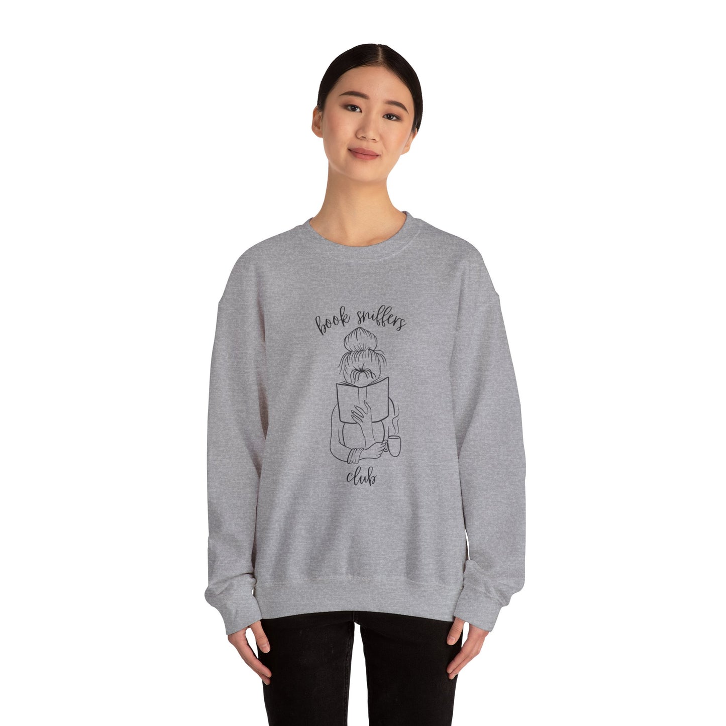 Book Sniffers Club Unisex Heavy Blend™ Crewneck Sweatshirt