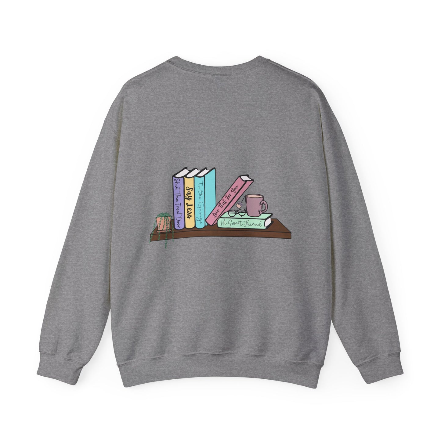 Books & Catchphrases Unisex Heavy Blend™ Crewneck Sweatshirt S-5XL