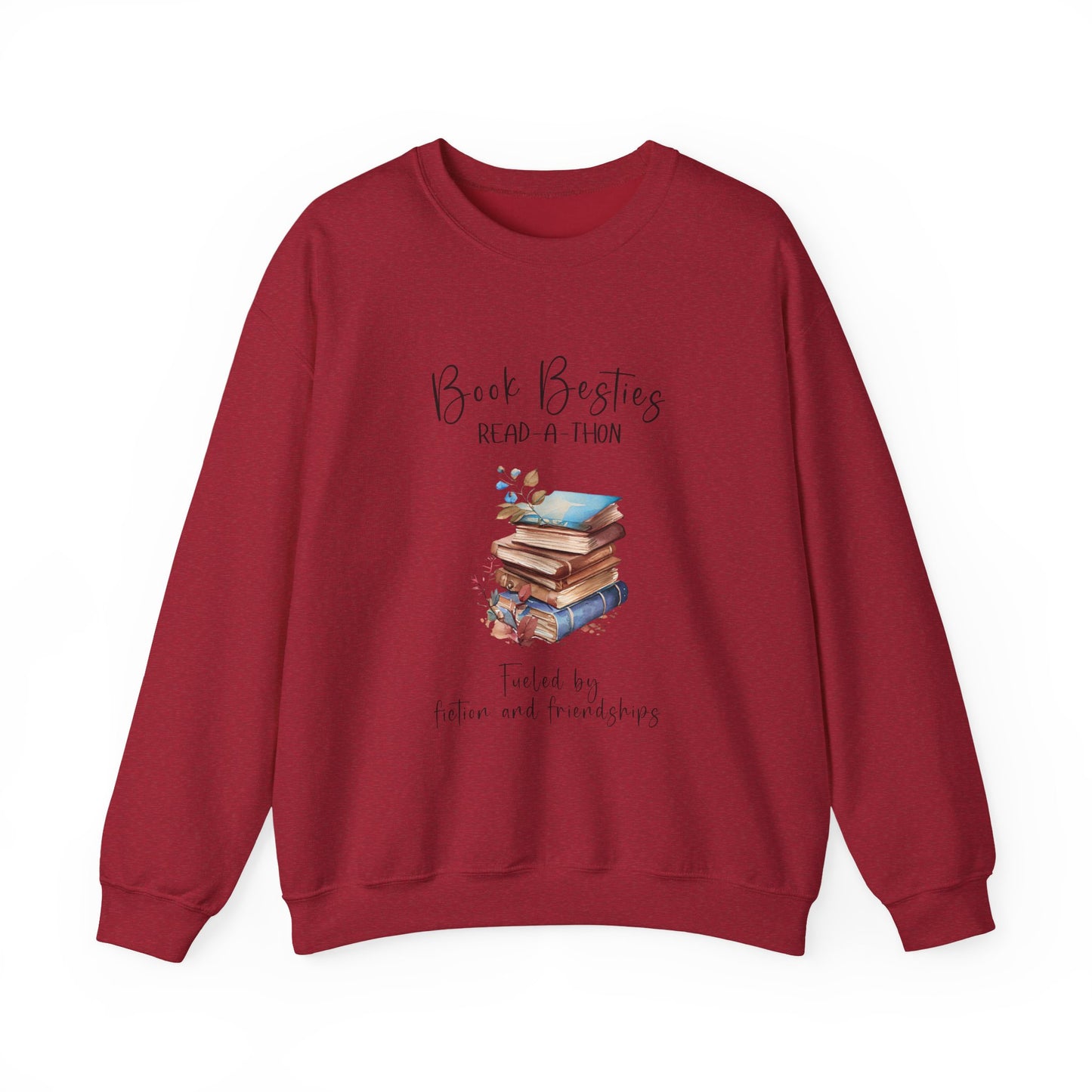 Book Besties Read-A-Thon Crewneck Sweatshirt S-5XL