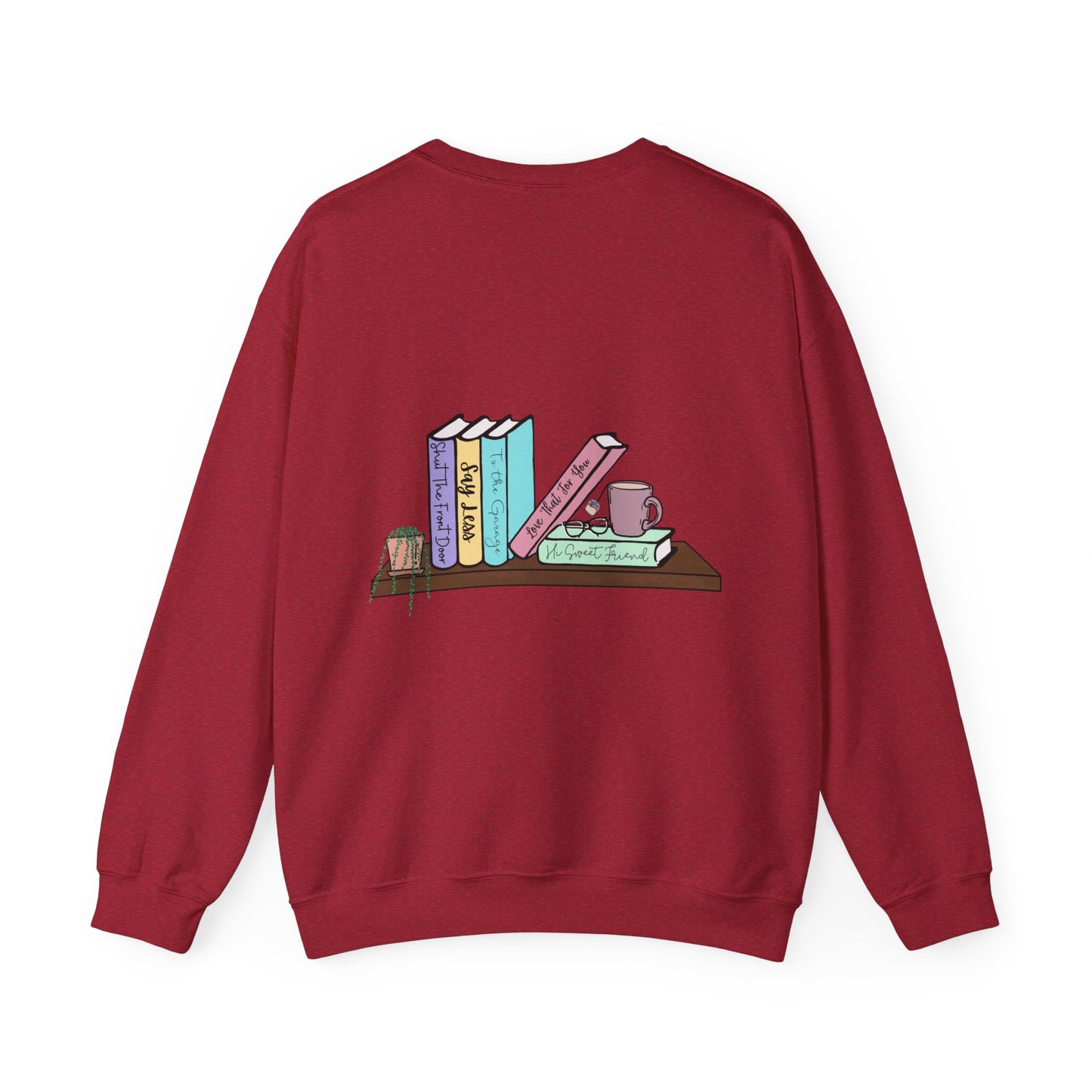 Books & Catchphrases Unisex Heavy Blend™ Crewneck Sweatshirt S-5XL