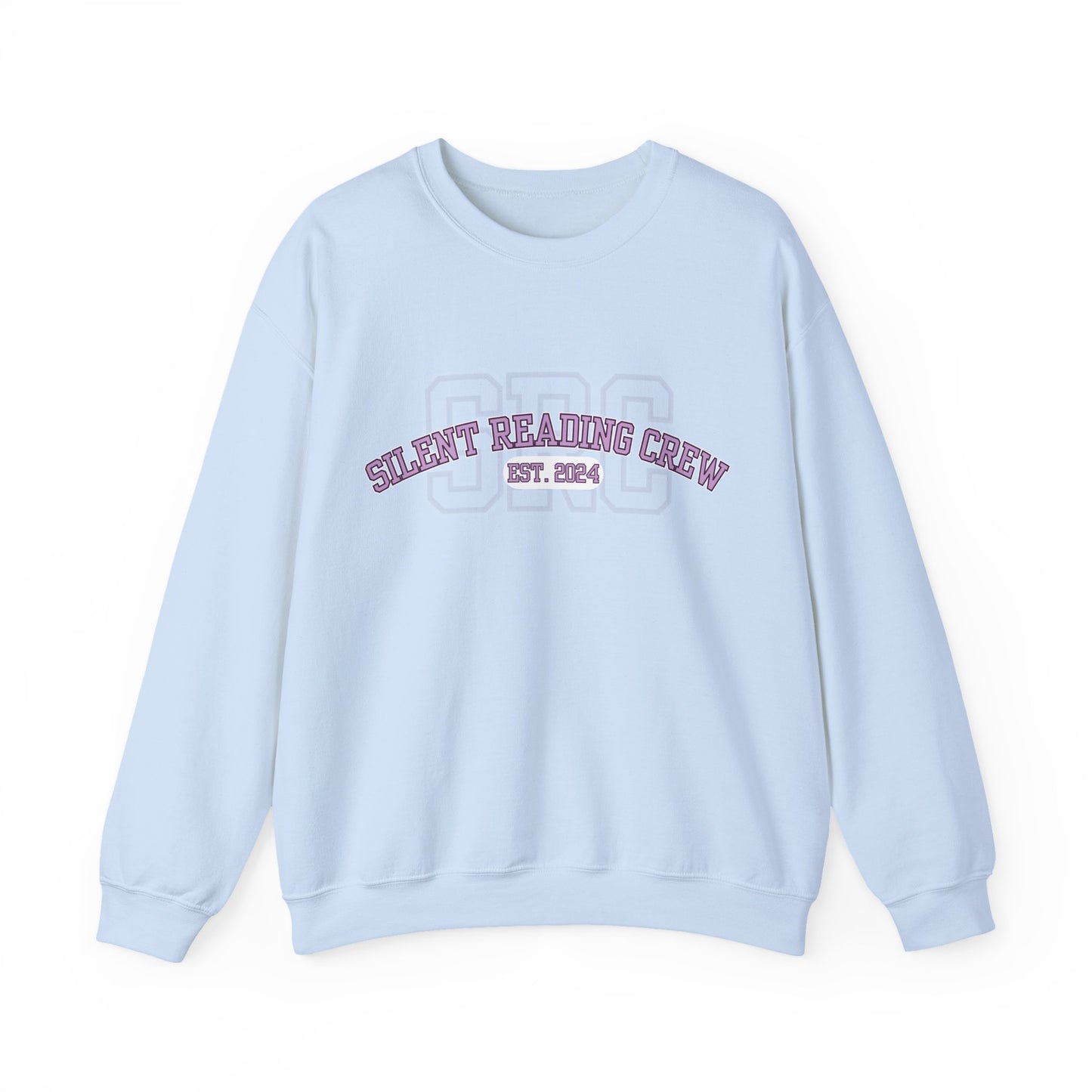 Silent Reading Crew Crewneck Sweatshirt S-5XL