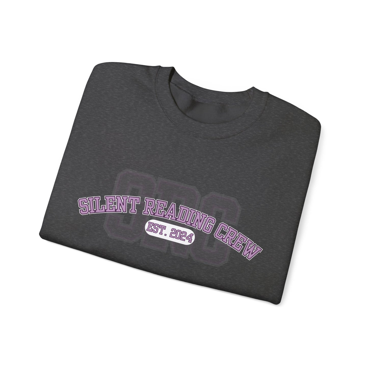 Silent Reading Crew Crewneck Sweatshirt S-5XL