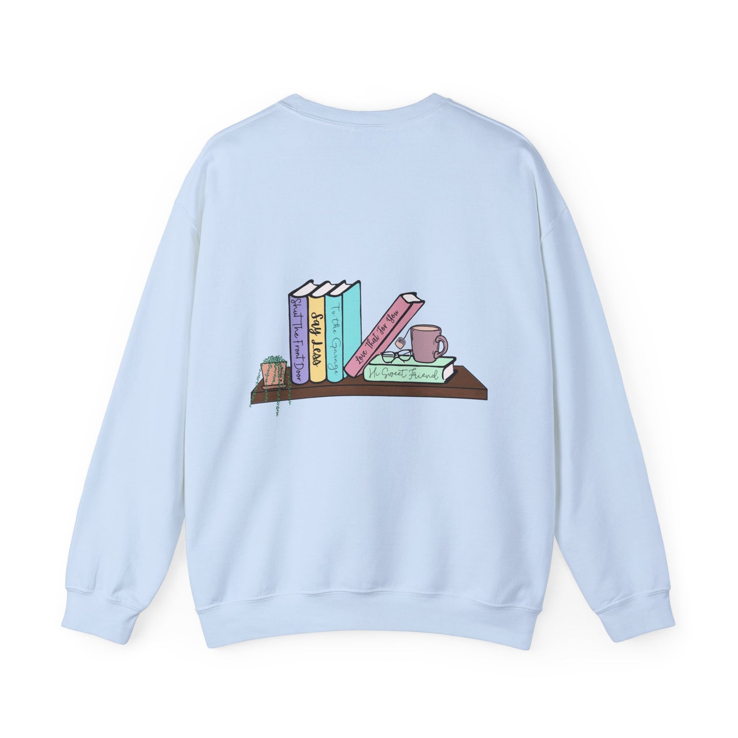 Books & Catchphrases Unisex Heavy Blend™ Crewneck Sweatshirt S-5XL