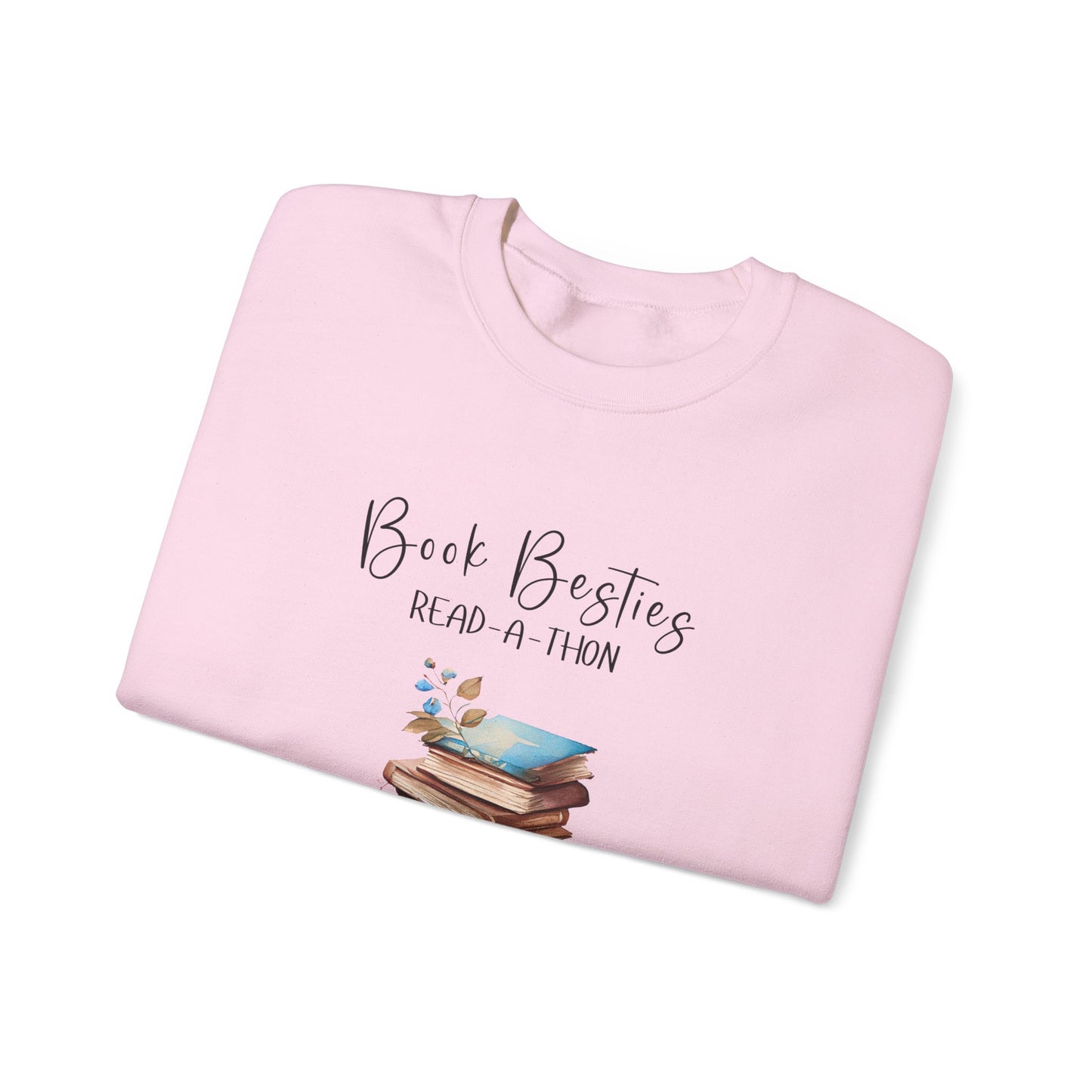 Book Besties Read-A-Thon Crewneck Sweatshirt S-5XL