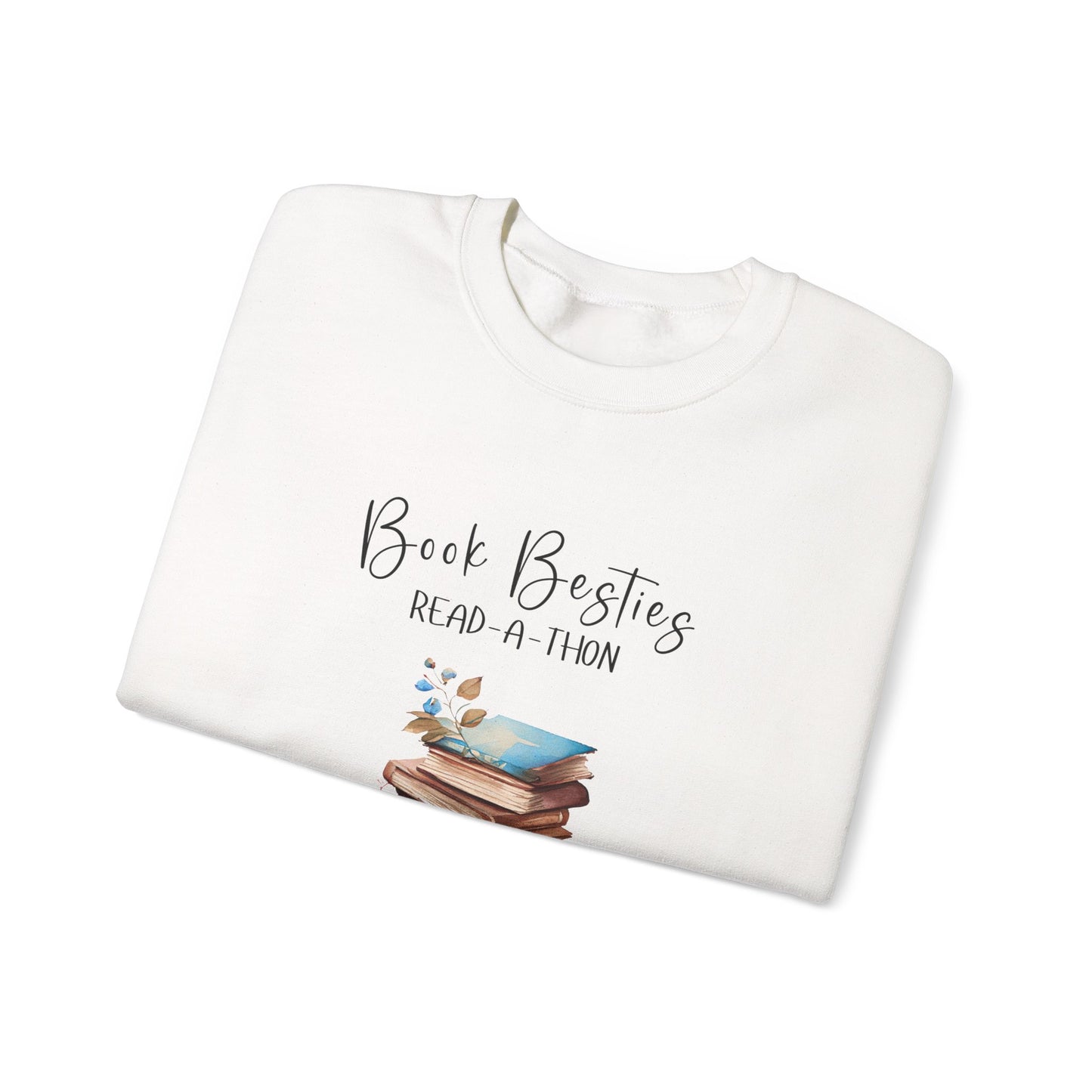 Book Besties Read-A-Thon Crewneck Sweatshirt S-5XL
