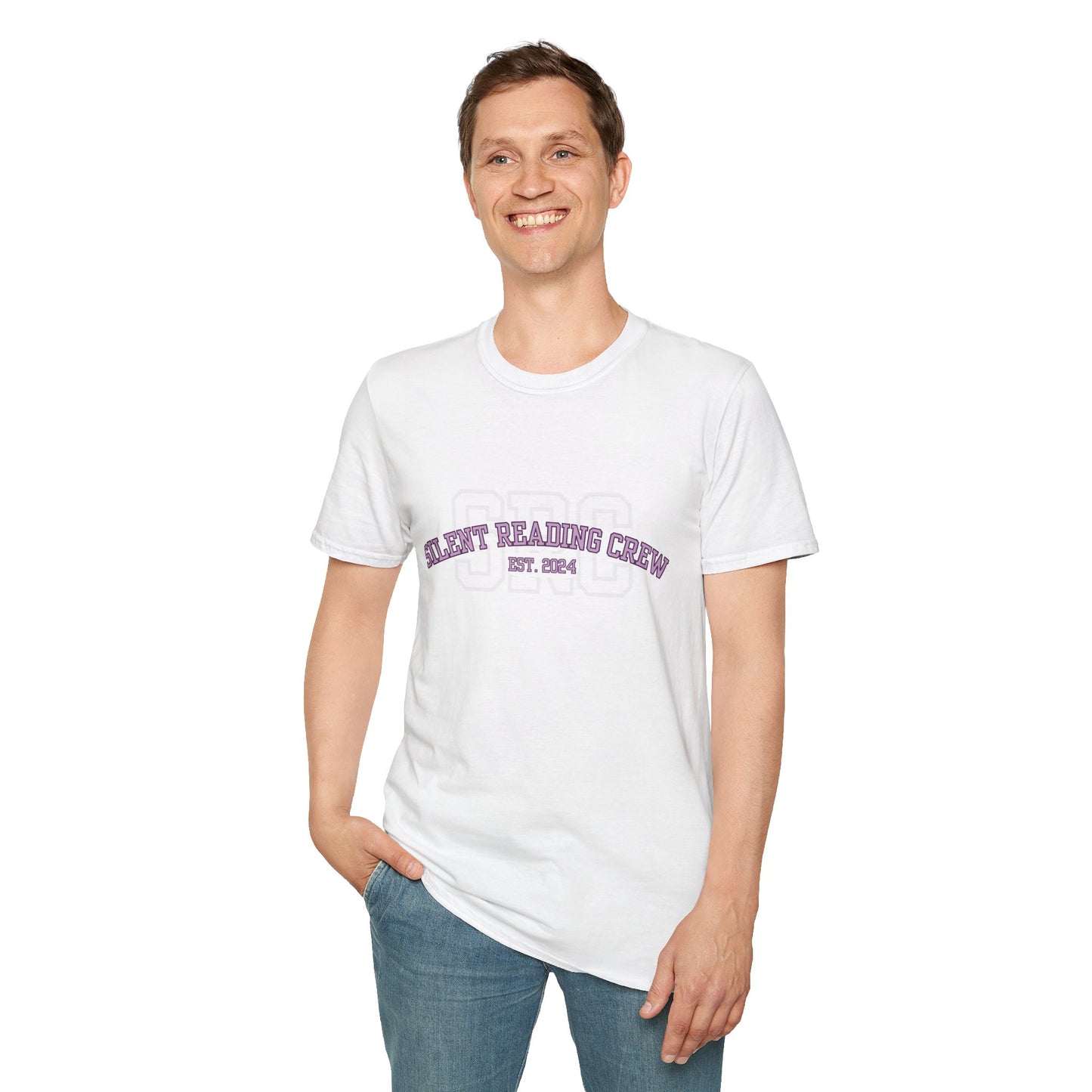 Silent Reading Crew Softstyle T-Shirt XS-5XL