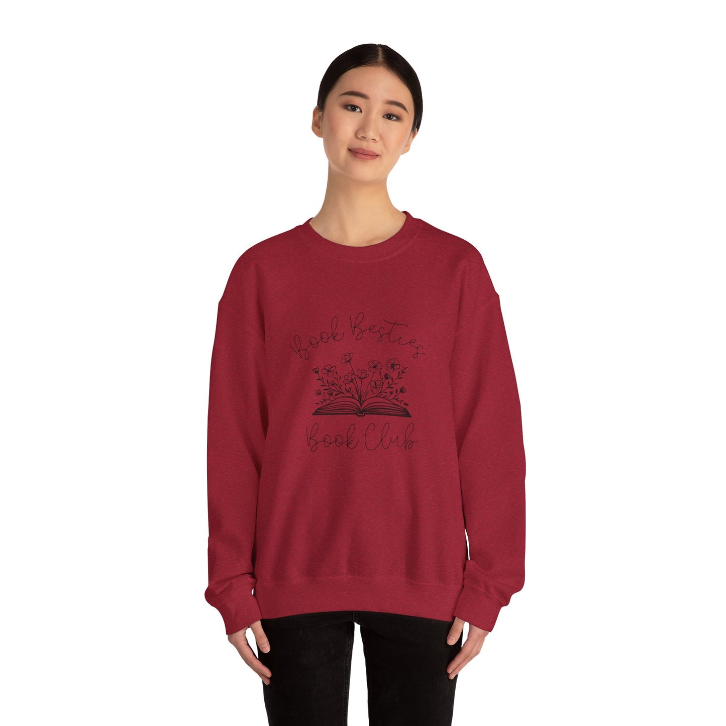 Book Besties Book Club Crewneck Sweatshirt S-5XL