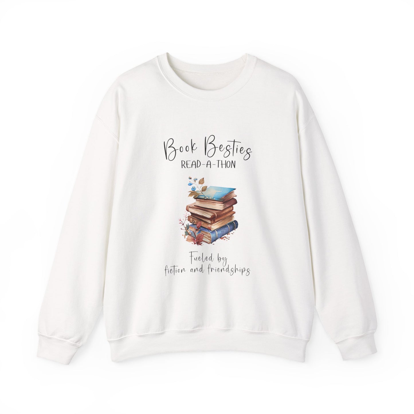 Book Besties Read-A-Thon Crewneck Sweatshirt S-5XL