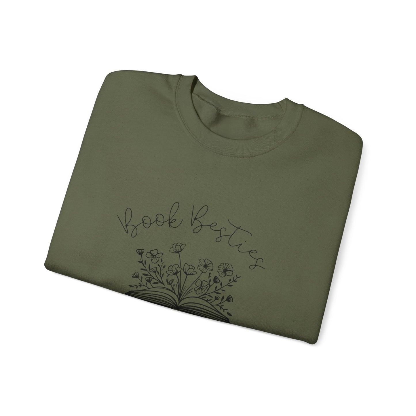 Book Besties Book Club Crewneck Sweatshirt S-5XL