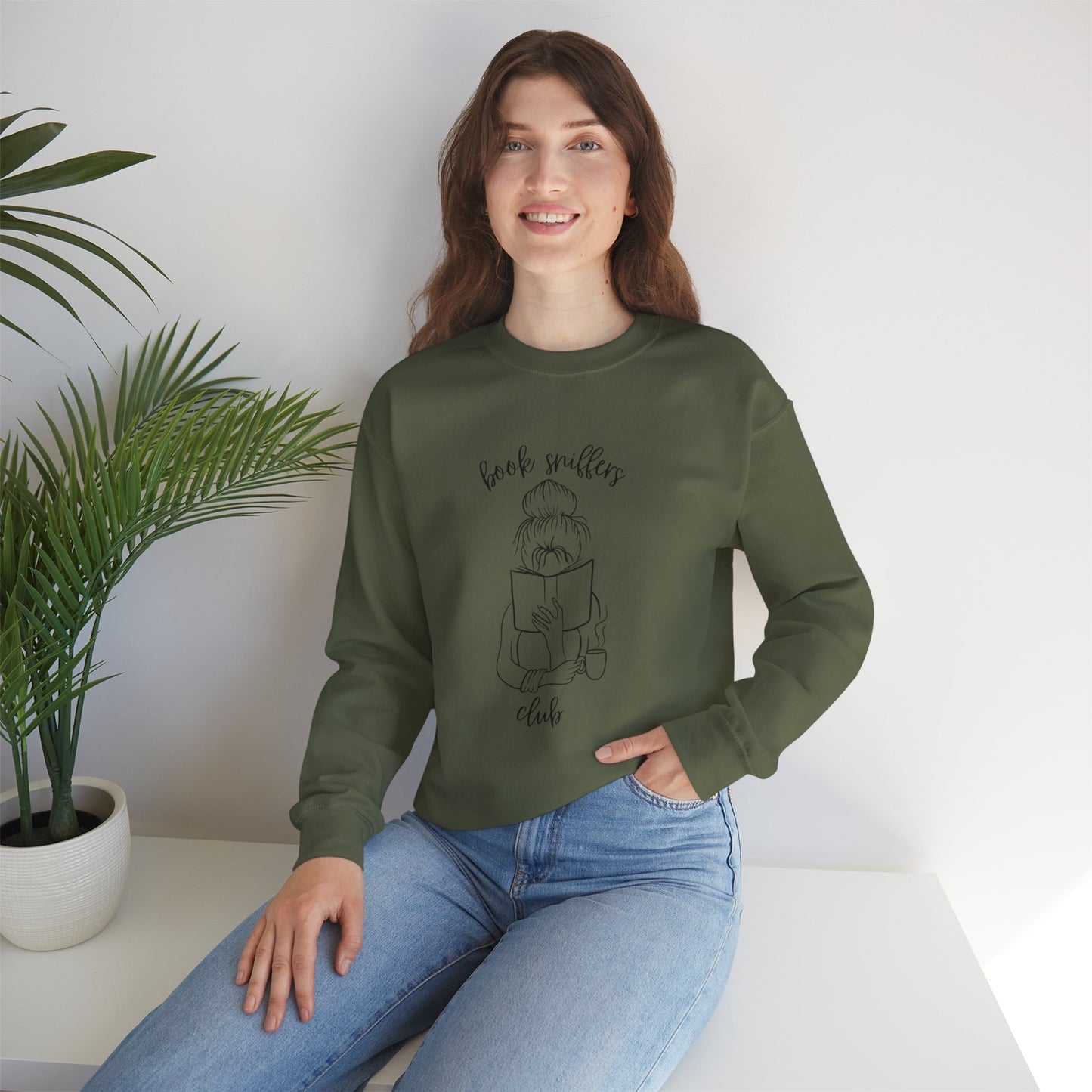 Book Sniffers Club Unisex Heavy Blend™ Crewneck Sweatshirt