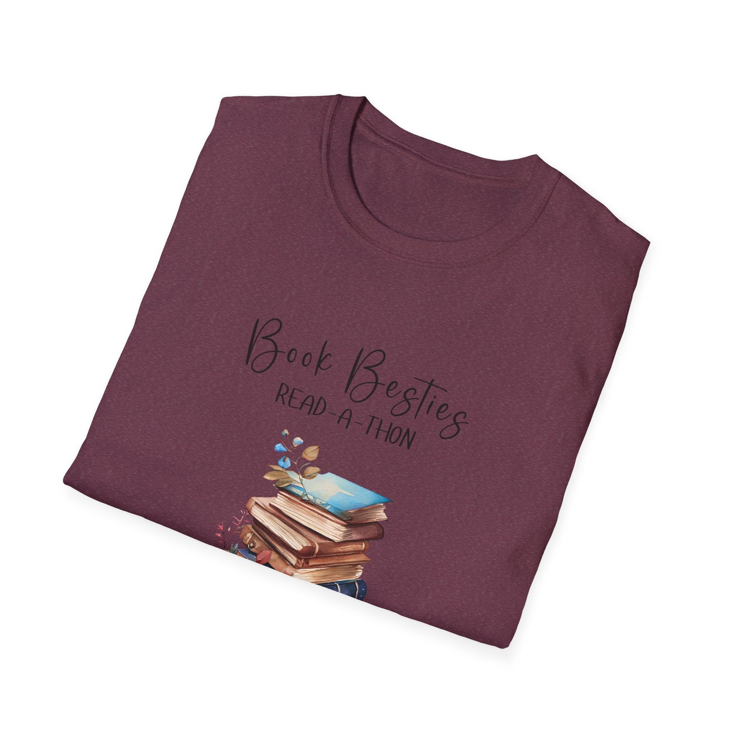 Book Besties Read-A-Thon Softstyle T-Shirt XS-5XL