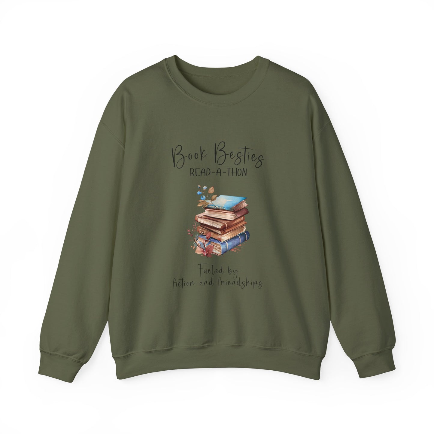 Book Besties Read-A-Thon Crewneck Sweatshirt S-5XL