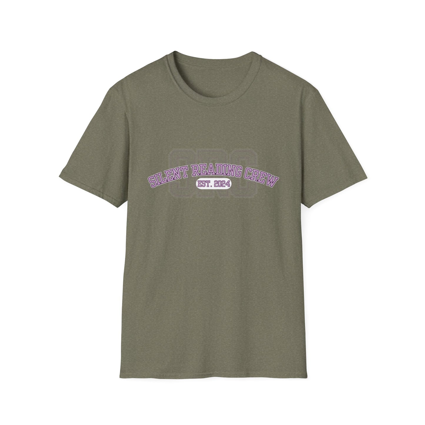 Silent Reading Crew Softstyle T-Shirt XS-5XL