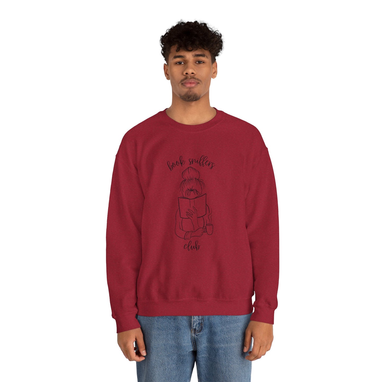 Book Sniffers Club Unisex Heavy Blend™ Crewneck Sweatshirt