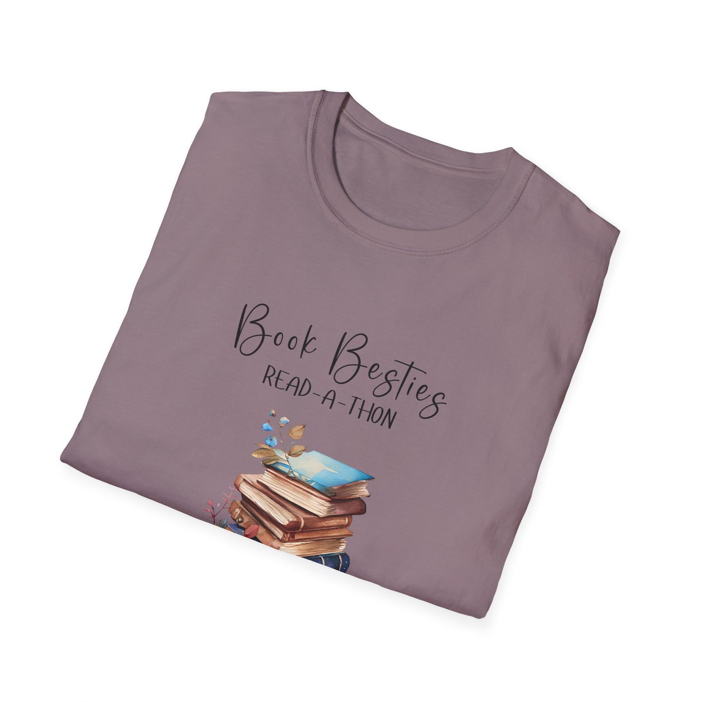 Book Besties Read-A-Thon Softstyle T-Shirt XS-5XL