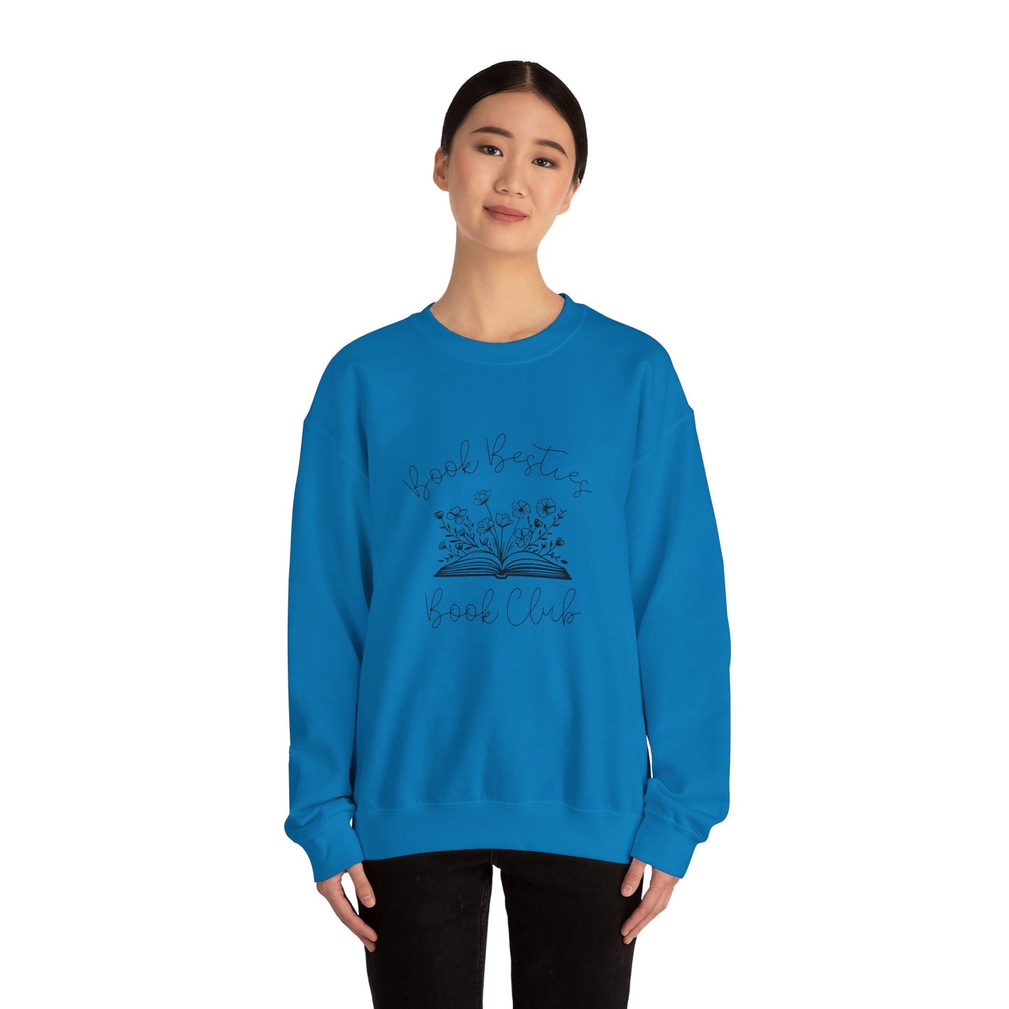 Book Besties Book Club Crewneck Sweatshirt S-5XL