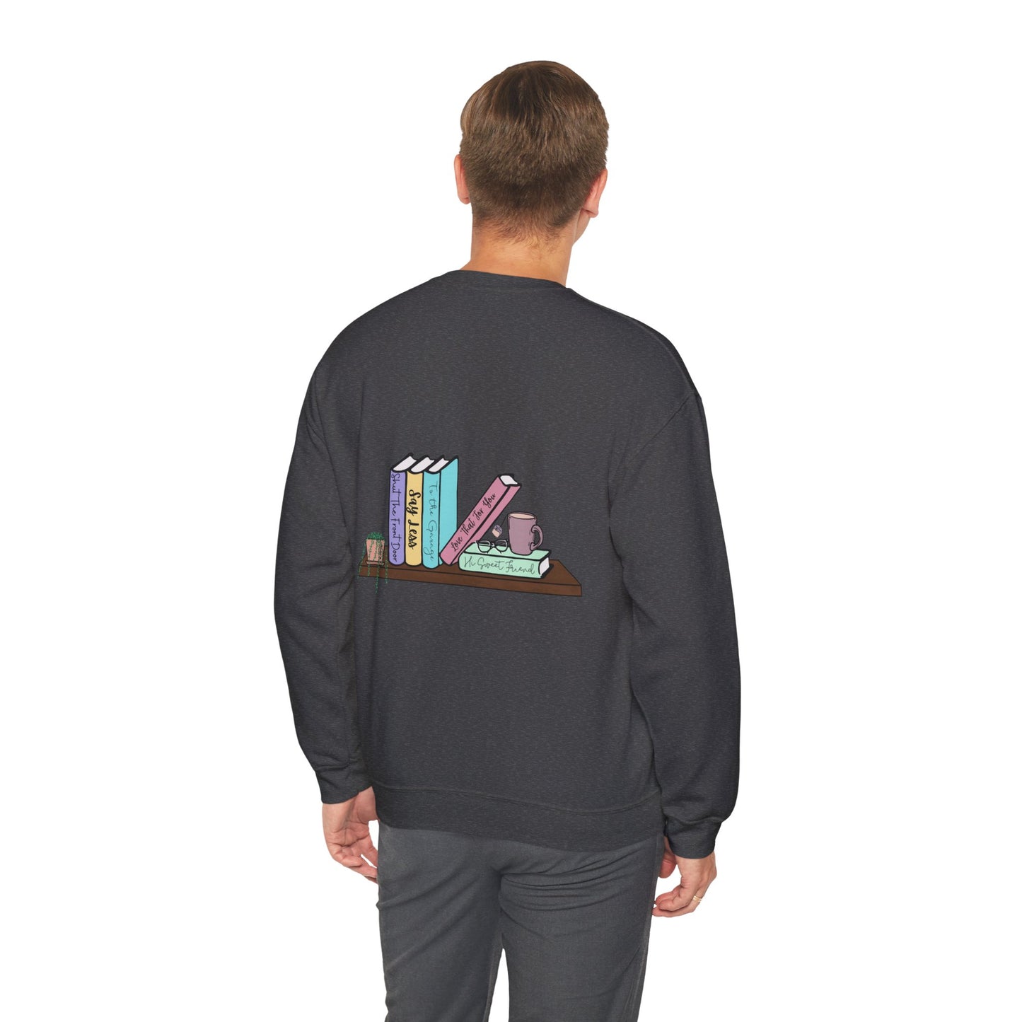 Books & Catchphrases Unisex Heavy Blend™ Crewneck Sweatshirt S-5XL