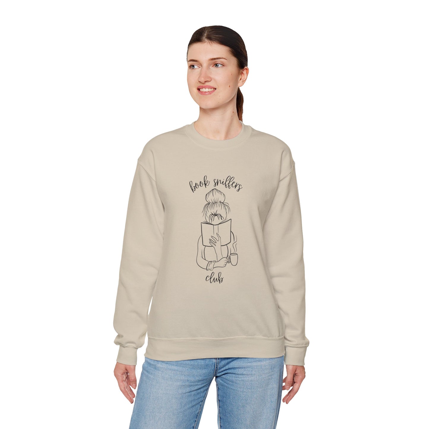 Book Sniffers Club Unisex Heavy Blend™ Crewneck Sweatshirt