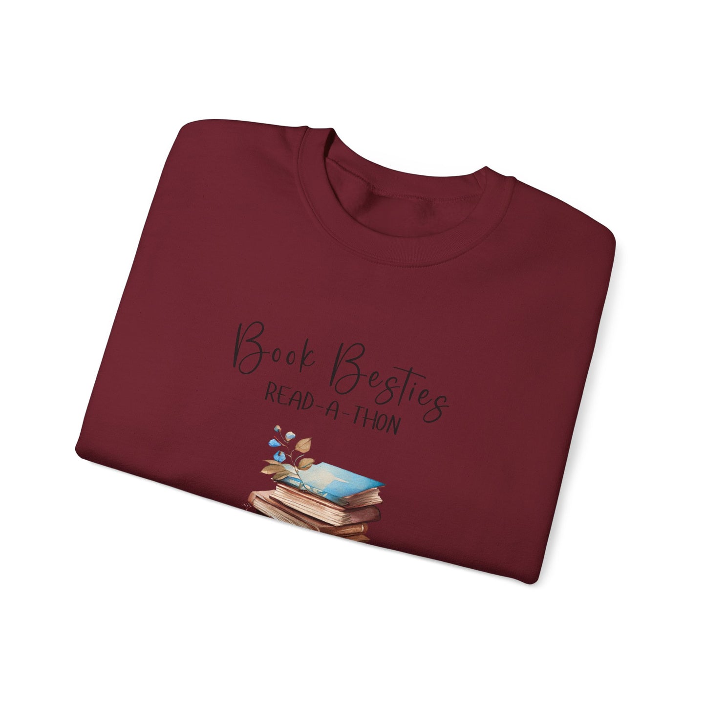 Book Besties Read-A-Thon Crewneck Sweatshirt S-5XL