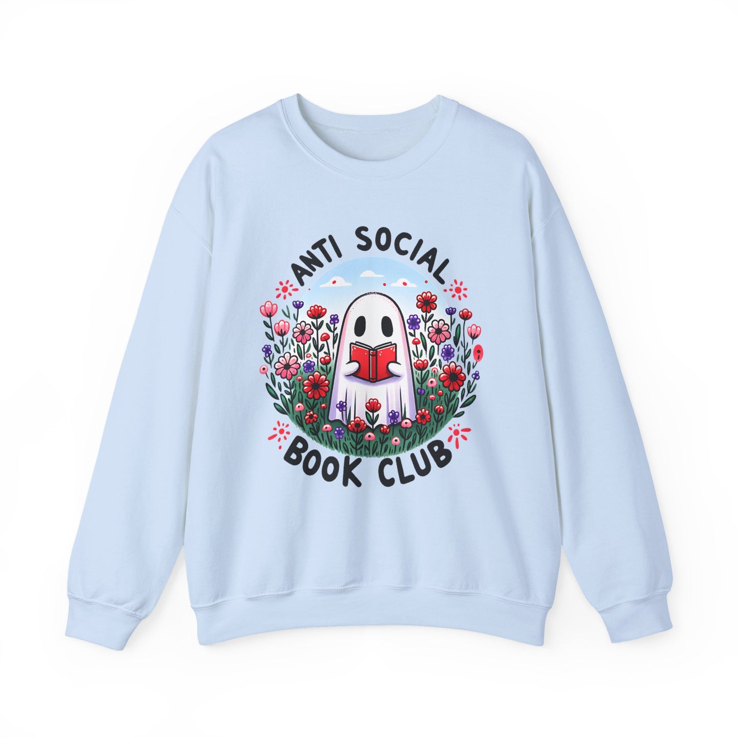 Anti-Social Book Club Crewneck Sweatshirt S-5XL