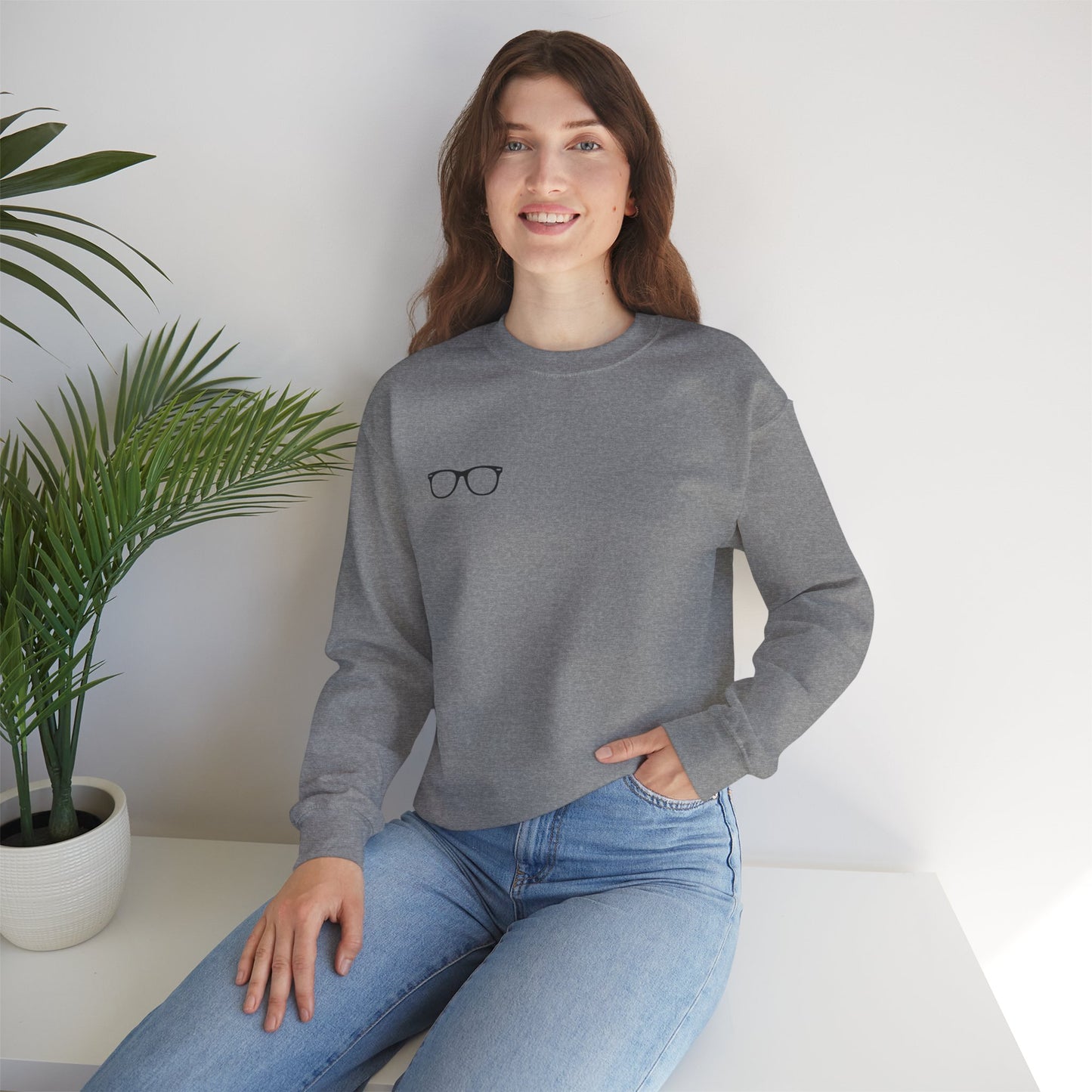 Books & Catchphrases Unisex Heavy Blend™ Crewneck Sweatshirt S-5XL