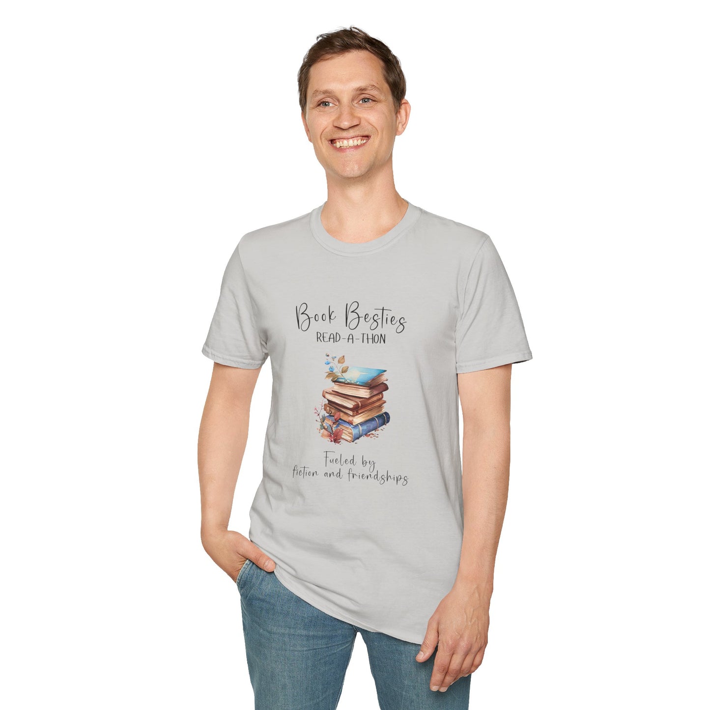 Book Besties Read-A-Thon Softstyle T-Shirt XS-5XL