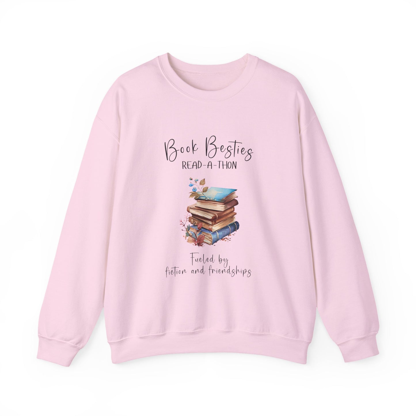 Book Besties Read-A-Thon Crewneck Sweatshirt S-5XL