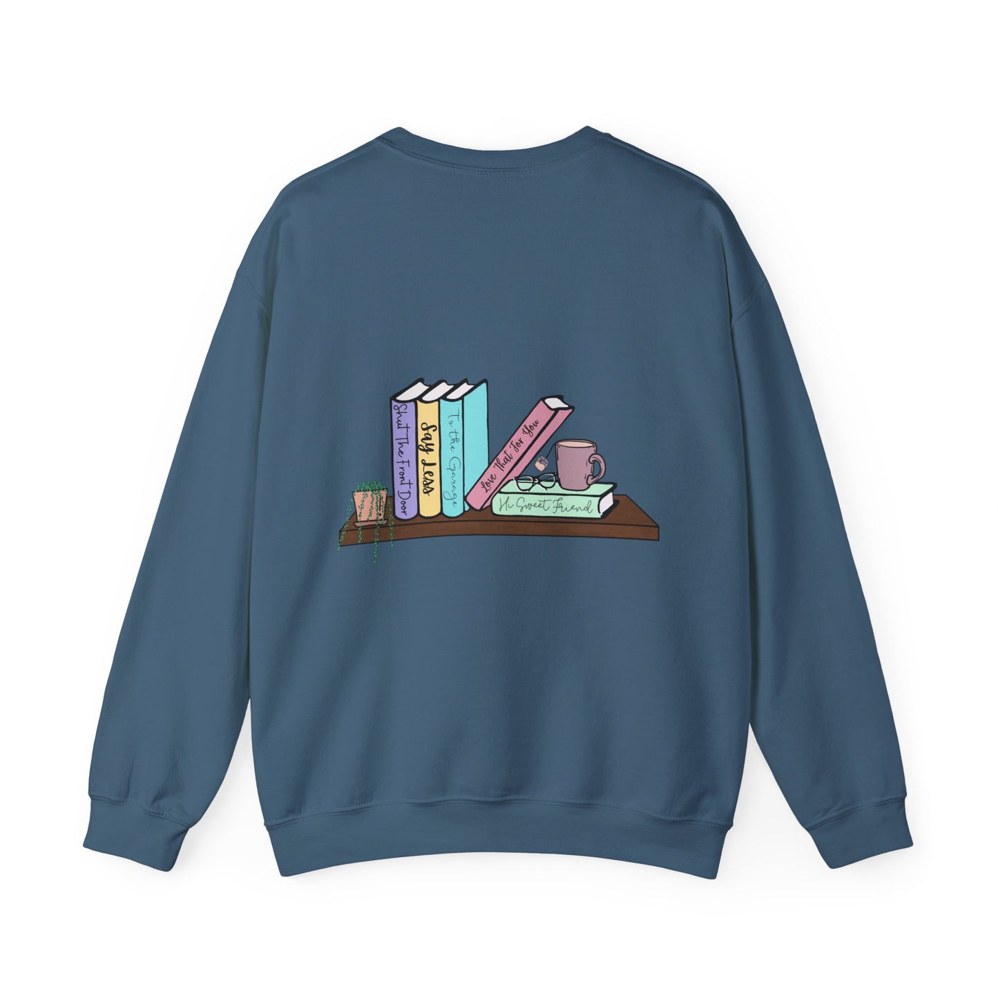 Books & Catchphrases Unisex Heavy Blend™ Crewneck Sweatshirt S-5XL