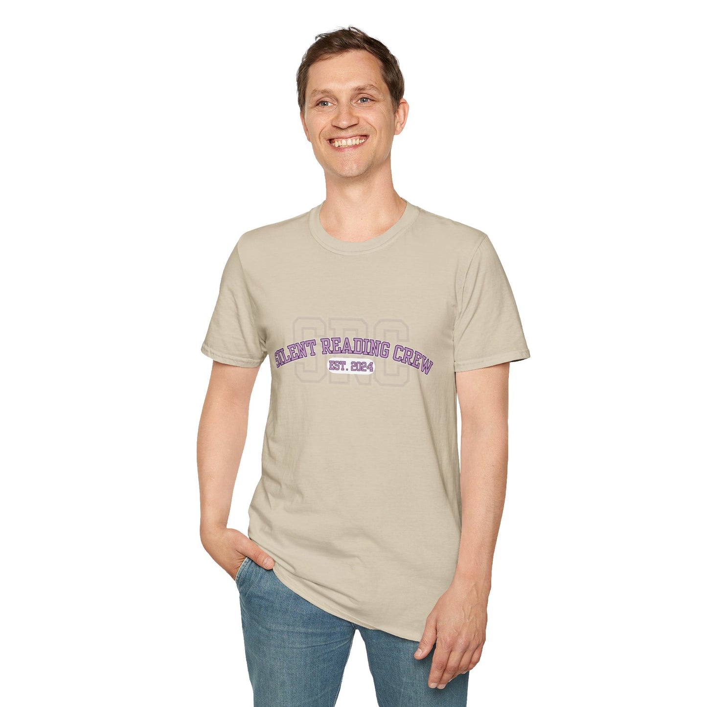 Silent Reading Crew Softstyle T-Shirt XS-5XL