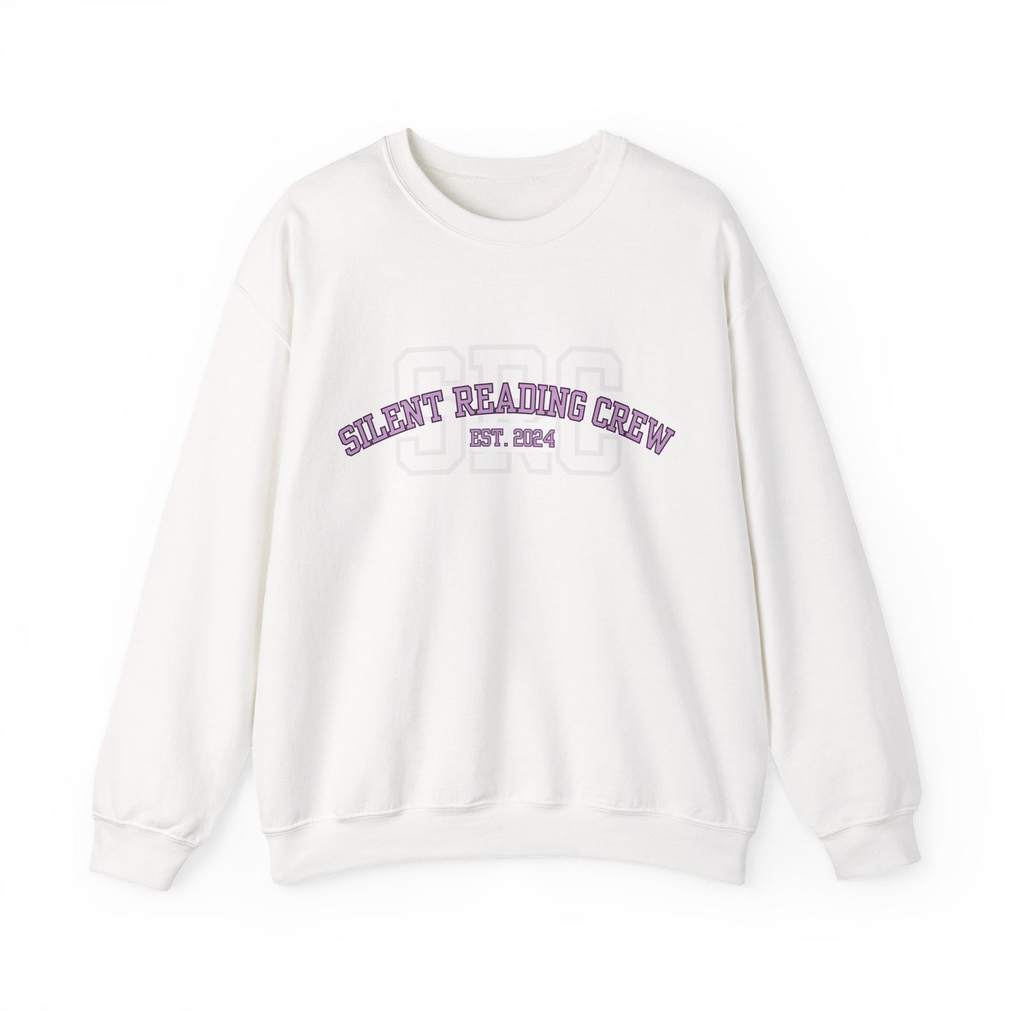 Silent Reading Crew Crewneck Sweatshirt S-5XL