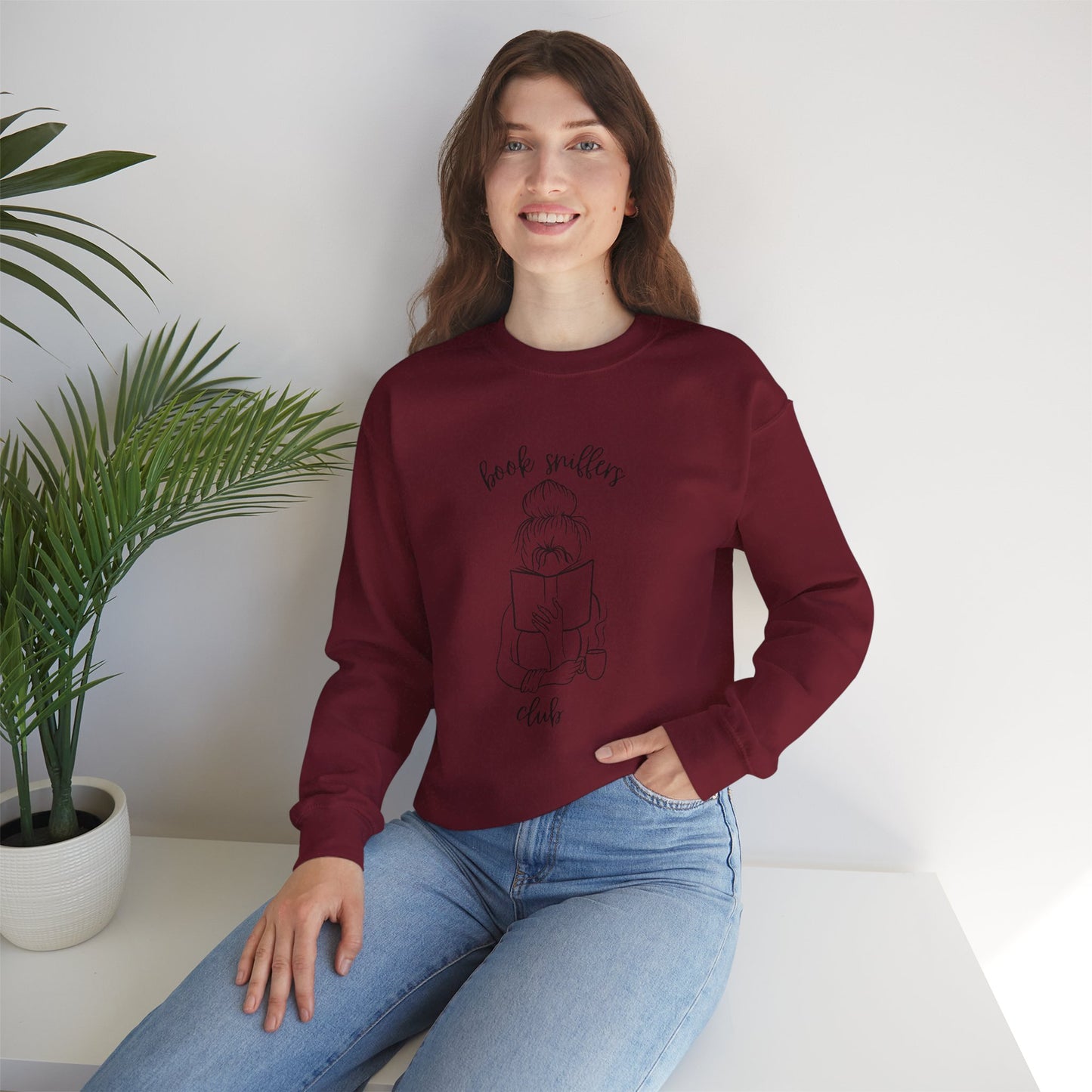 Book Sniffers Club Unisex Heavy Blend™ Crewneck Sweatshirt