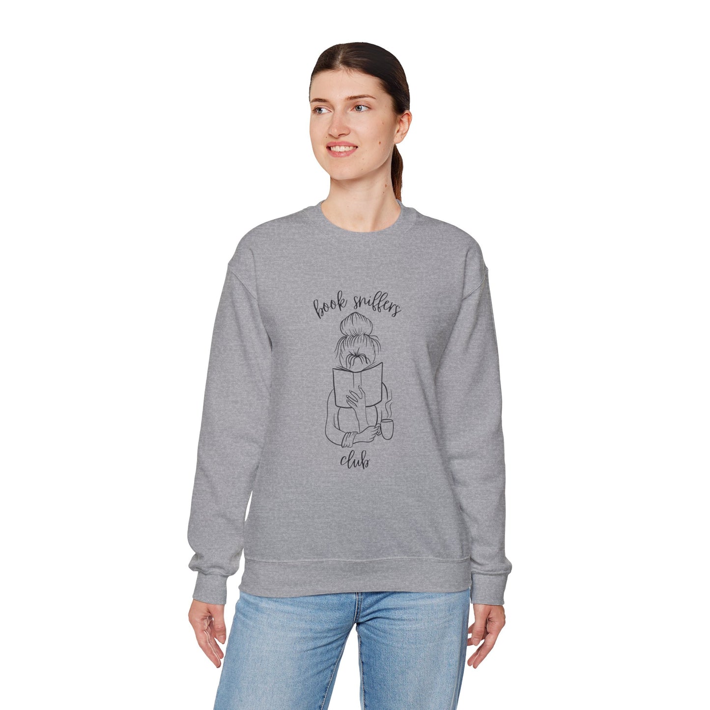Book Sniffers Club Unisex Heavy Blend™ Crewneck Sweatshirt