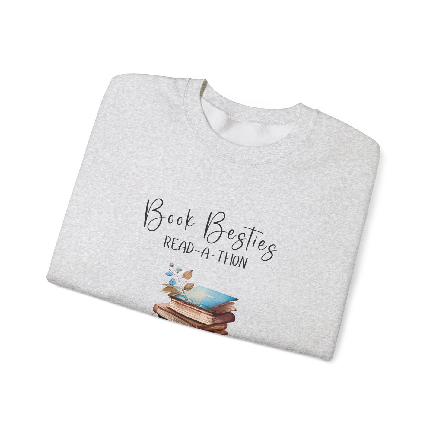 Book Besties Read-A-Thon Crewneck Sweatshirt S-5XL