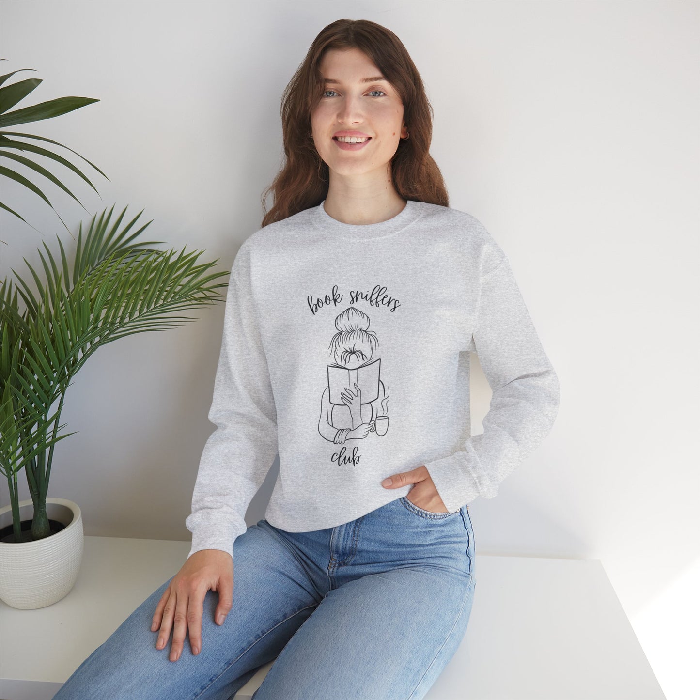 Book Sniffers Club Unisex Heavy Blend™ Crewneck Sweatshirt