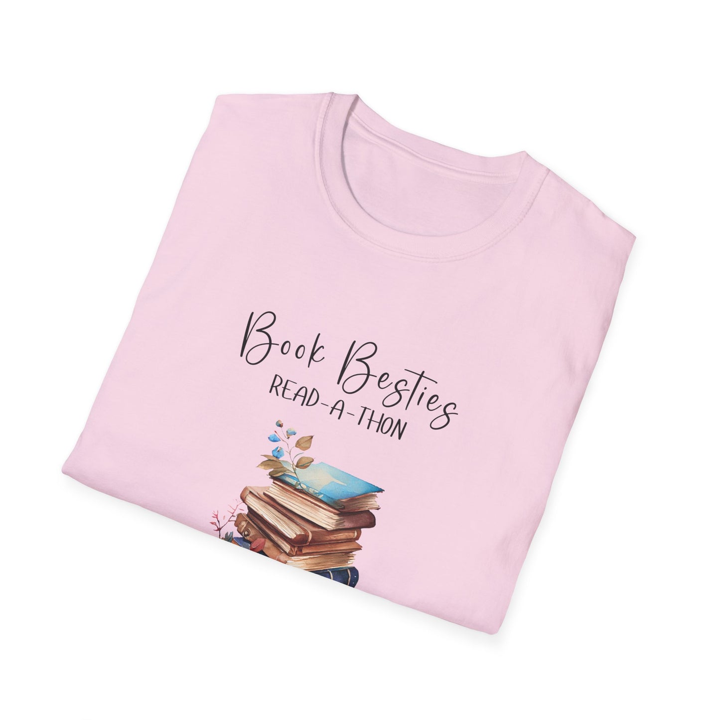 Book Besties Read-A-Thon Softstyle T-Shirt XS-5XL