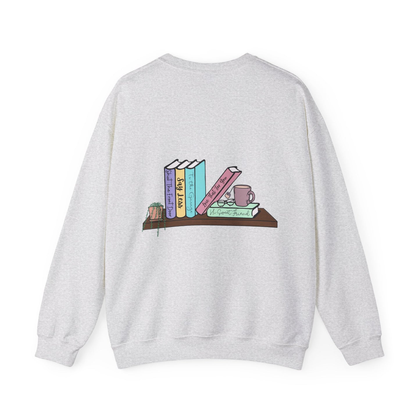 Books & Catchphrases Unisex Heavy Blend™ Crewneck Sweatshirt S-5XL