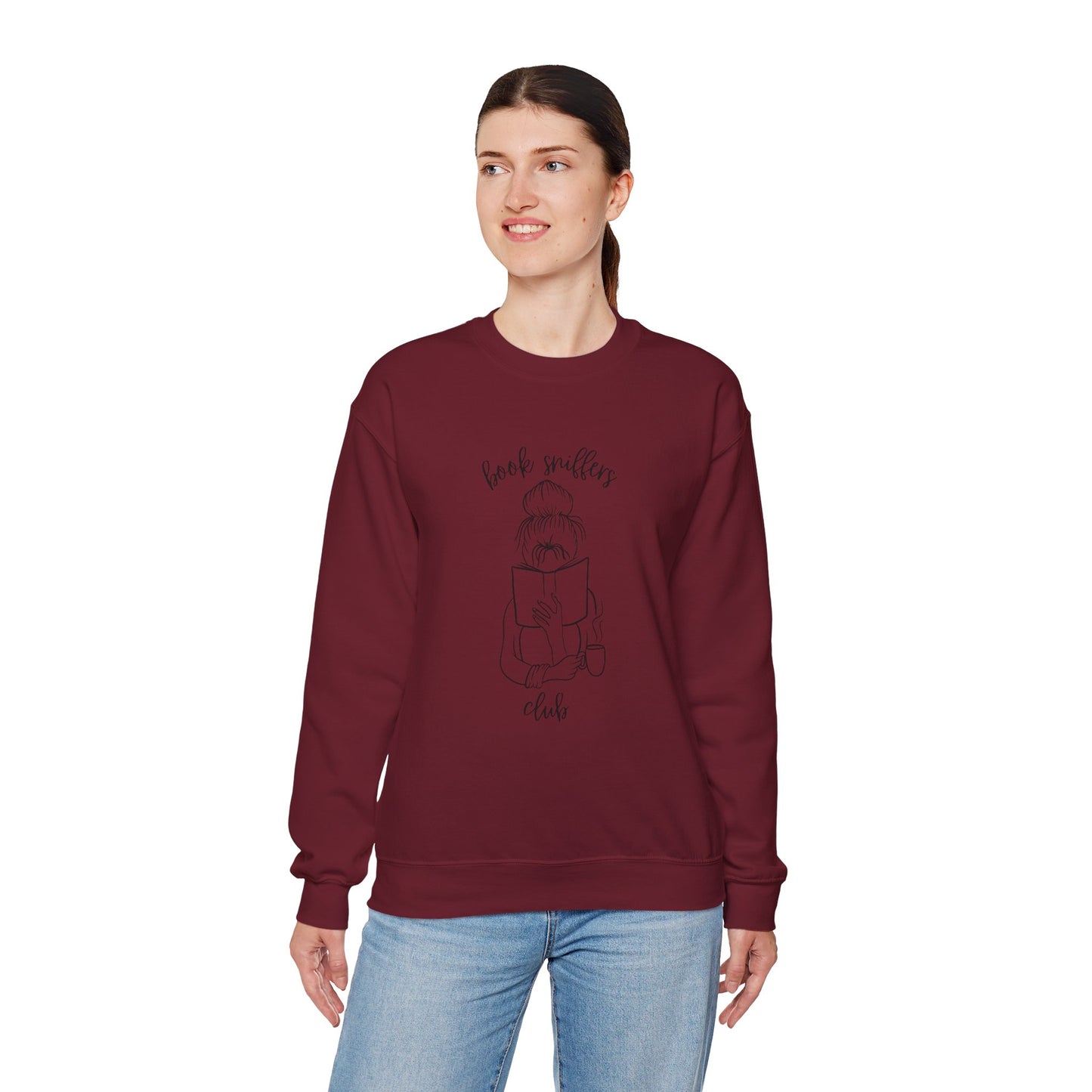 Book Sniffers Club Unisex Heavy Blend™ Crewneck Sweatshirt